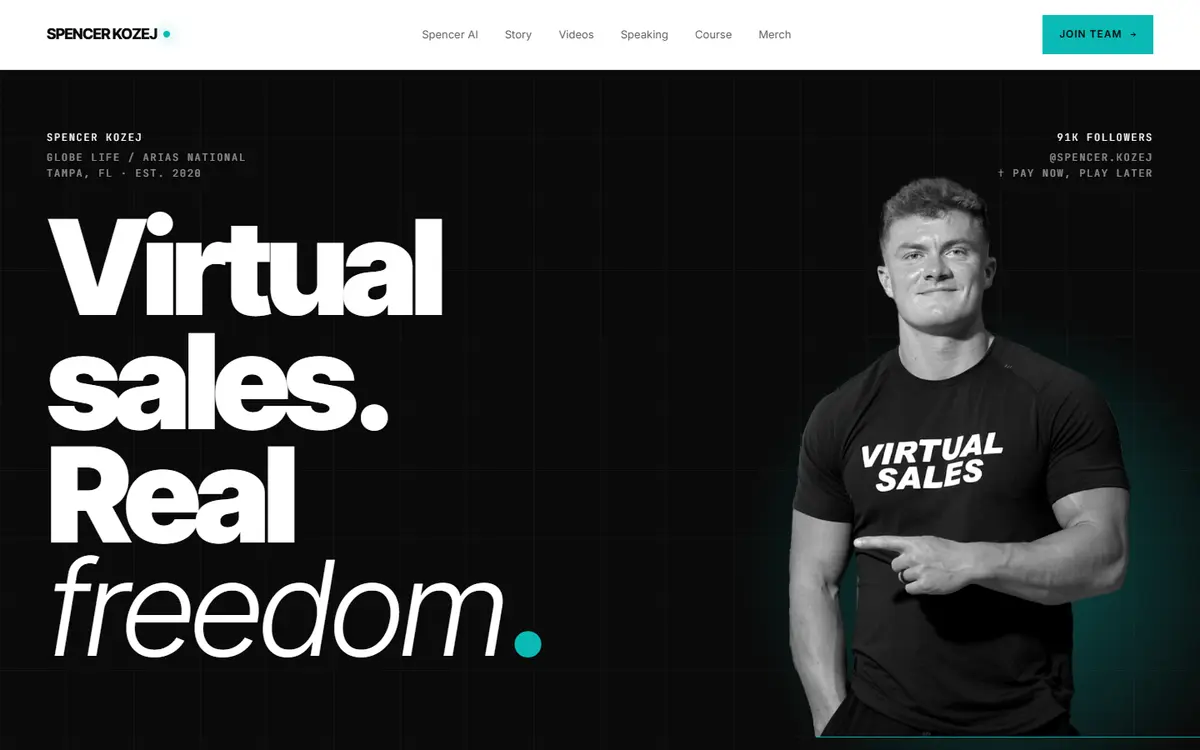 Spencer Kozej website